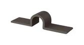 CABLE CLAMP, PVC, BLACK, 34.1MM UC-4-RT