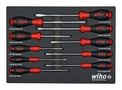 SCREWDRIVER TRAY SET, CUSHION GRIP, 10PC 30280