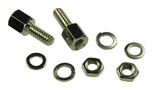 HEX FEMALE SCREWLOCK, 4-40 UNC, 11.8MM 40-98440F-C