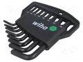Wrench: Torx®-set; TX9,TX10,TX15,TX20,TX25,TX27,TX30,TX40 WIHA WIHA.36461