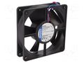 Fan: DC; axial; 24VDC; 119x119x32mm; 138m3/h; 39dBA; ball; 2300rpm EBM-PAPST 4314M