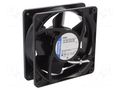 Fan: AC; axial; 115VAC; 119x119x38mm; 180m3/h; 51dBA; ball; 3100rpm EBM-PAPST 4606X