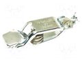 Crocodile clip; 20A; Grip capac: max.15mm; Overall len: 62mm MUELLER ELECTRIC BU-27