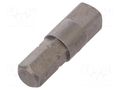 Adapter; Overall len: 25mm; Mounting: 1/4" (C6,3mm),1/4" square WIHA WIHA.01933