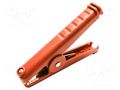 Crocodile clip; 300A; Grip capac: max.41mm; Overall len: 165mm MUELLER ELECTRIC BU-102B-2