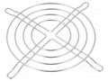 Guard; metal; 92x92mm EBM-PAPST LZ23