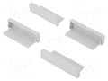 Terminals cover; UL94V-0; ABS; 4pcs. KRADEX ZD3TC-ABS-V0