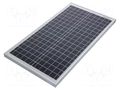 Photovoltaic cell; polycrystalline silicon; 650x350x25mm; 30W CELLEVIA POWER CL-SM30P