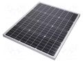 Photovoltaic cell; monocrystalline silicon; 670x550x30mm; 60W CELLEVIA POWER CL-SM60M