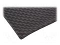 Damping mat; polyurethane; 600x1000x15mm SILENT COAT SC-SA15-0.6