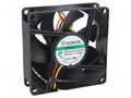 Fan: DC; axial; 24VDC; 80x80x25mm; 96.33m3/h; 43.1dBA; Vapo; 4500rpm SUNON PF80252V2-G99-A