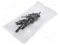 Plastic anchor; 10pcs; Dacia,Mercedes,Renault; L: 15.2mm ROMIX RX-20530
