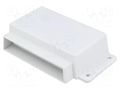 Enclosure: specialist; X: 117mm; Y: 68mm; Z: 28mm; ABS; grey MASZCZYK KM-28B/GY