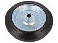 Transport wheel; Ø: 250mm; W: 28mm; 250kg; rubber; CSG; -20÷60°C RADER CSG-250/20W