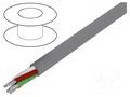 Wire; Xtra Guard® 1; 6x24AWG; unshielded; 300V; 30.5m; Cu; stranded ALPHA WIRE 5016C-SL005