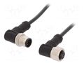 Cable: for sensors/automation; PIN: 5; with metal nut; plug; 60V AMPHENOL LTW M12A05MR12AFRSB001
