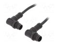 Cable: for sensors/automation; PIN: 5; with plastic nut; plug; 60V AMPHENOL LTW MSBP05MRSBPMRSD001