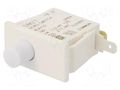 Switch: door; Pos: 2; SPDT; 10A/125VAC; white; on panel HONEYWELL 1DM21