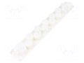 Multigate grommet; elastomer thermoplastic TPE; white; IP30; HTP HT HI TECH POLYMERS HTP-14-TPE