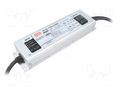 Power supply: switching; LED; 135W; 54VDC; 2.8A; 100÷305VAC; IP67 MEAN WELL ELG-150-54BE