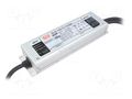 Power supply: switching; LED; 133W; 43÷76VDC; 1750mA; 100÷305VAC MEAN WELL ELG-150-C1750BE