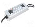 Power supply: switching; LED; 76.8W; 48VDC; 0.8÷1.6A; 100÷305VAC MEAN WELL ELG-75-48AB