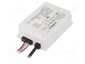 Power supply: switching; LED; 33.25W; 57÷95VDC; 350mA; 90÷295VAC MEAN WELL ODLC-45-350DA