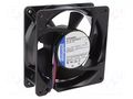 Fan: DC; axial; 48VDC; 119x119x38mm; 494m3/h; 76dBA; ball; 9500rpm EBM-PAPST 4118N/2H7P