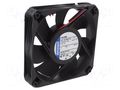 Fan: DC; axial; 24VDC; 119x119x25mm; 225m3/h; 55dBA; ball; 5400rpm EBM-PAPST 4414FNH