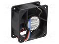 Fan: DC; axial; 24VDC; 56m3/h; 41dBA; ball; 6850rpm EBM-PAPST 614N/2HH-121