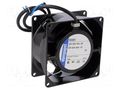 Fan: AC; axial; 230VAC; 80x80x38mm; 50m3/h; 31dBA; ball; 2800rpm EBM-PAPST 8556N