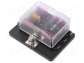 Power splitter; Fuse: automotive ATO; Range of val: 3/5/7,5/10/A 4CARMEDIA FUSE.HOLDER.06