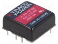 Converter: DC/DC; 15W; Uin: 9÷18VDC; Uout: 12VDC; Uout2: -12VDC TRACO POWER THN15-1222N