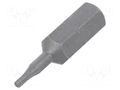 Screwdriver bit; hex key; HEX 1.5mm; Overall len: 25mm WERA WERA.05056303001