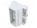 Enclosure: for DIN rail mounting; Y: 89mm; X: 106mm; Z: 65mm; ABS KRADEX ZD1006J-ABS-V0