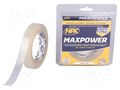 Tape: fixing; W: 19mm; L: 5m; Thk: 1mm; double-sided; acrylic HPX HPX-MDSMP-1905TR