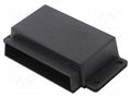 Enclosure: specialist; X: 117mm; Y: 68mm; Z: 28mm; ABS; black MASZCZYK KM-28F/BK