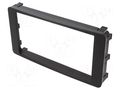 Radio frame; Mitsubishi; 2 DIN; black ACV RAM-40.496.1