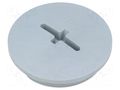 Stopper; M40; 1.5; IP54; polyamide; dark grey; SKINDICHT®; 8mm LAPP BLK-GL-M40-R7001
