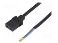 Wire: for fan supplying; Plug: straight; 0.61m EBM-PAPST LZ120