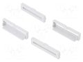 Terminals cover; UL94V-0; ABS; 4pcs. KRADEX ZD3TCU-ABS-V0