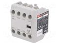 Auxiliary contacts; Leads: screw terminals; front; -5÷60°C; IP20 LS ELECTRIC UA-4-1A3B