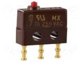 Microswitch SNAP ACTION; 7A/250VAC; without lever; SPDT; Pos: 2 HONEYWELL 21SX39-T