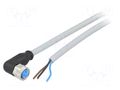 Cable: for sensors/automation; M8; PIN: 3; angled; 10m; plug; 60VDC SICK YG8U13-100VA1XLEAX