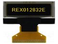 Display: OLED; graphical; 1.04"; 128x32; Dim: 33.4x14.5x1.65mm RAYSTAR OPTRONICS REX012832EYAP3N0