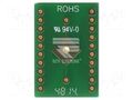 Board: universal; multiadapter; W: 19.05mm; L: 27.94mm; QFN20 ROTH ELEKTRONIK GMBH RE935-05R