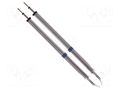 Tip; bent chisel; 1.78mm; 325÷358°C; for hot tweezers; 2pcs. THERMALTRONICS K60TZ018