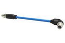 SENSOR CORD, 4P M12 PLUG-R/A PLUG, 3.3FT 2322422-1