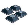 BUMPER / FEET, ADHESIVE, 13MM, SQUARE, RUBBER 28-941
