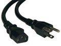 POWER CORD, NEMA 5-15P/IEC C13, 3FT, 15A P007-003